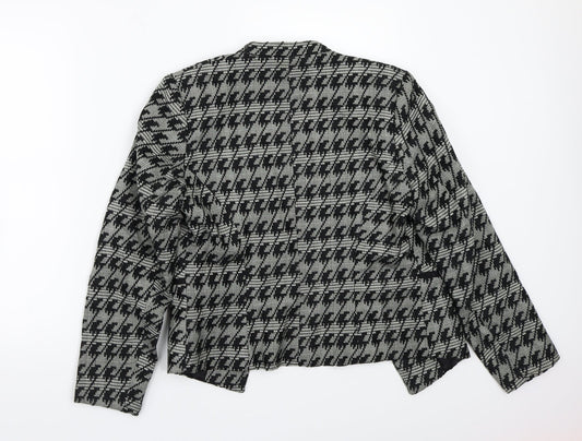 H&M Womens Grey   Jacket Blazer Size 10