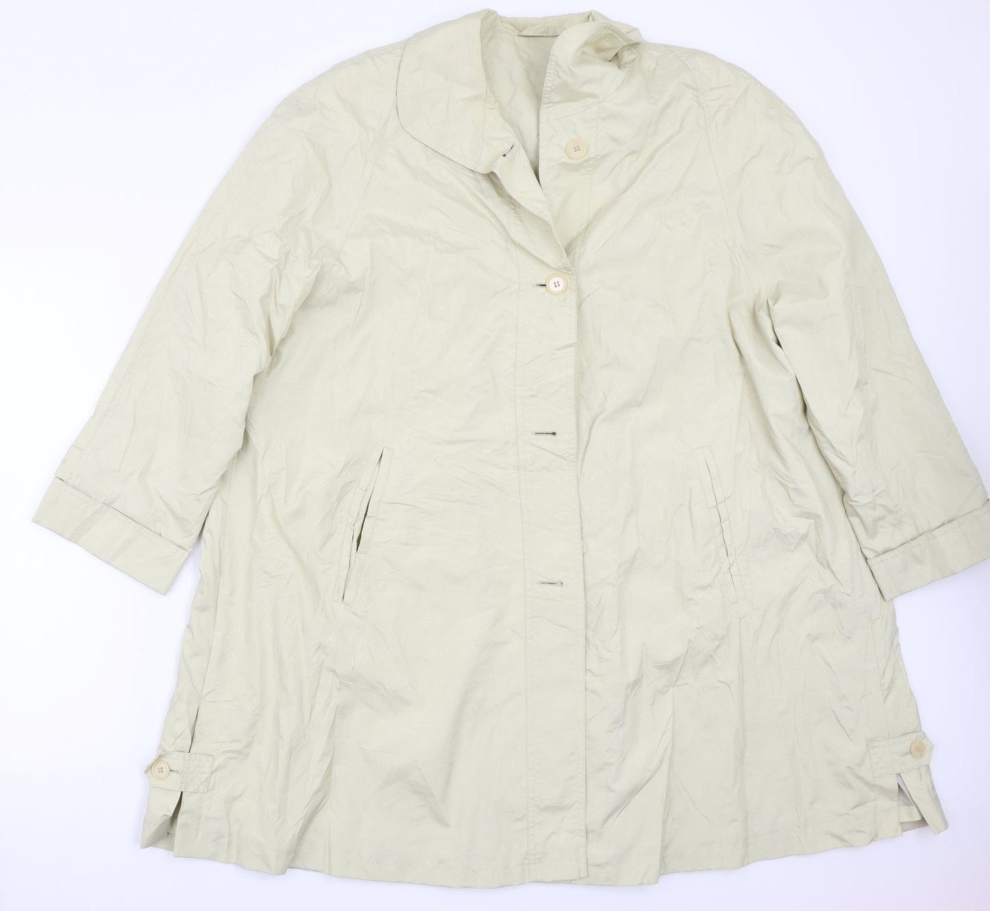 C&A Womens Beige   Jacket Coat Size 16