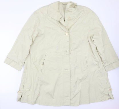 C&A Womens Beige   Jacket Coat Size 16