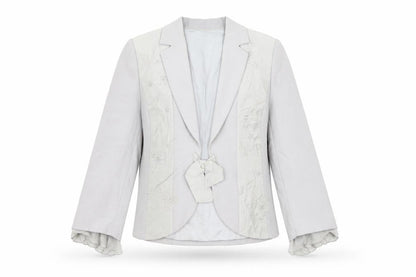 Womens UK Size 10 Gold Grey Jacket