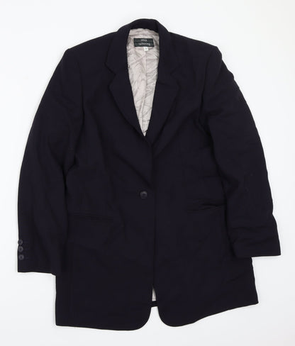 Womens UK Size 12 Marks and Spencer Blue Jacket
