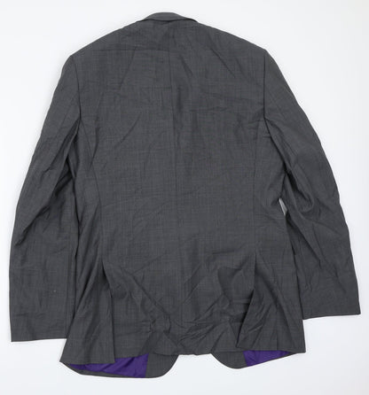 Mens UK Size 42 Marks and Spencer Regular Grey Suit Jacket