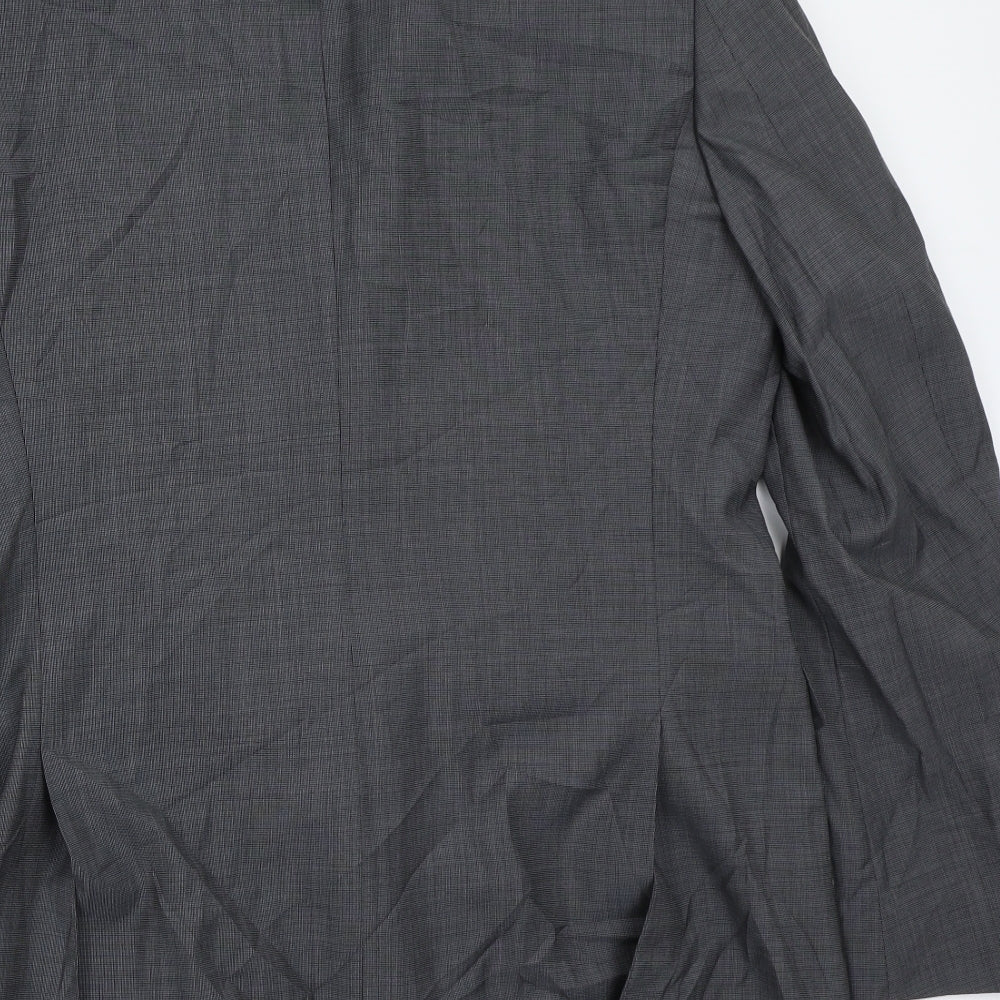 Mens UK Size 42 Marks and Spencer Regular Grey Suit Jacket