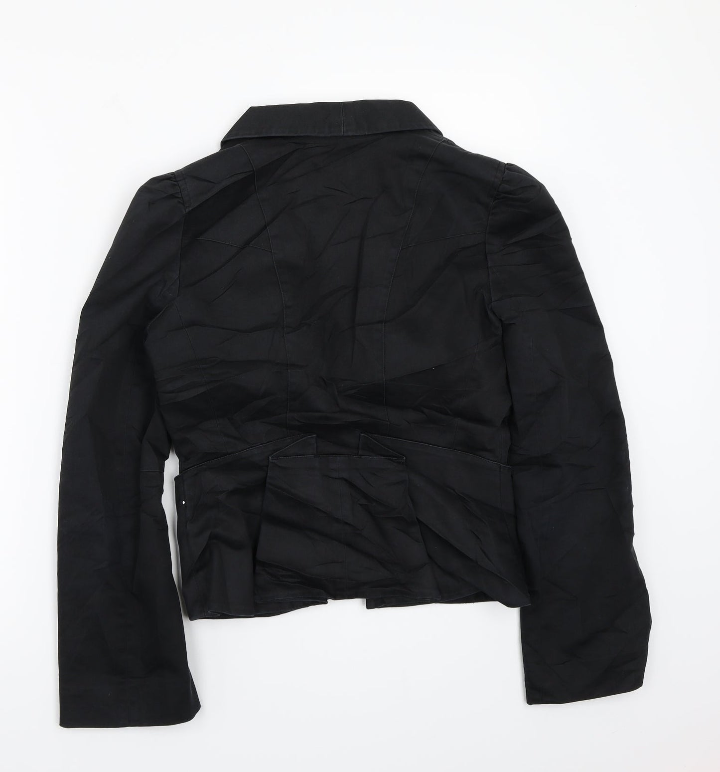 Womens UK Size 10 Topshop Black Jacket