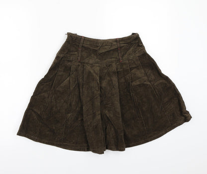 Kids graffiti Girls Brown   A-Line Skirt Size 12 Years