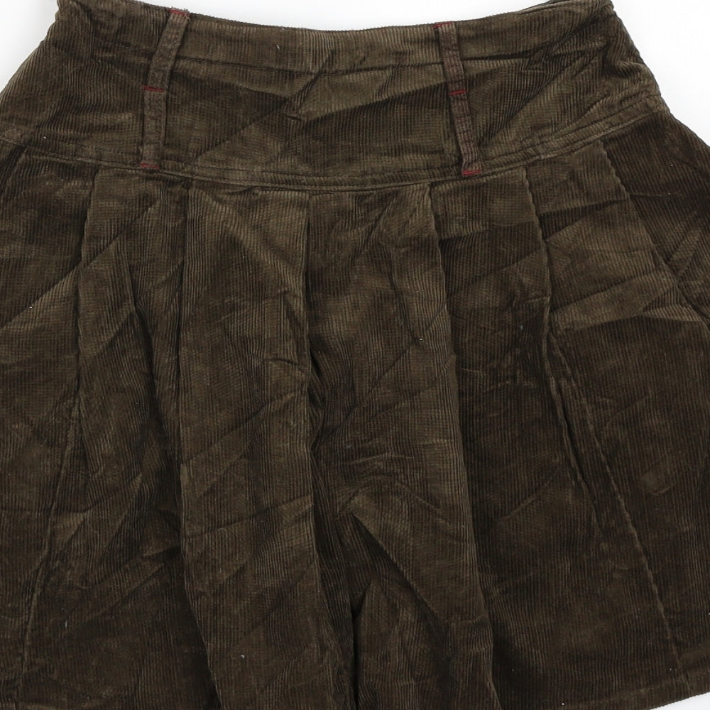 Kids graffiti Girls Brown   A-Line Skirt Size 12 Years
