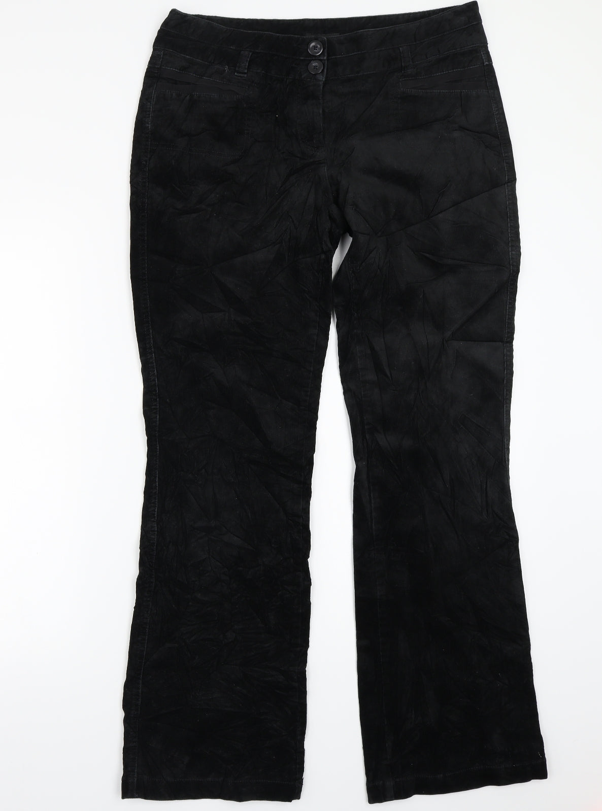 Womens UK Size 14 NEXT Regular Fit  Black Trousers