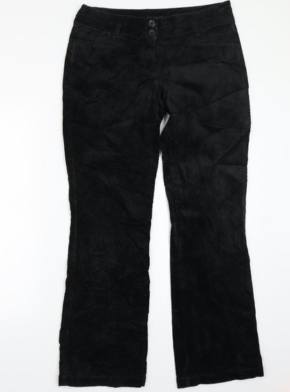 Womens UK Size 14 NEXT Regular Fit  Black Trousers