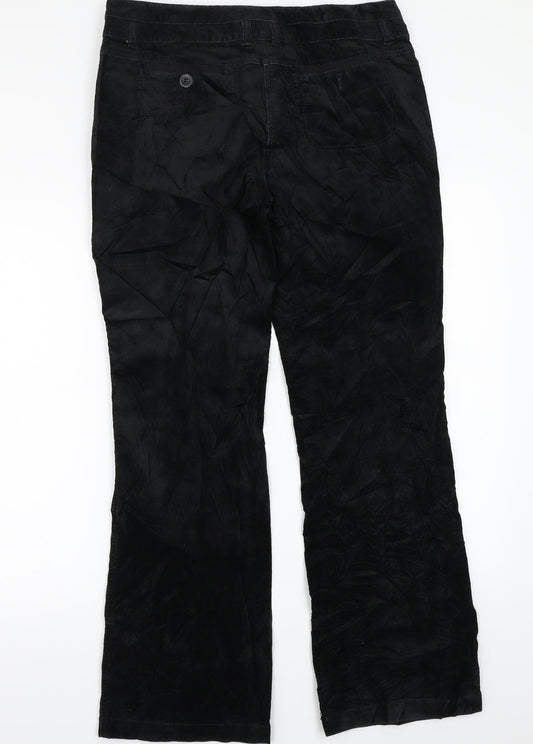 Womens UK Size 14 NEXT Regular Fit  Black Trousers