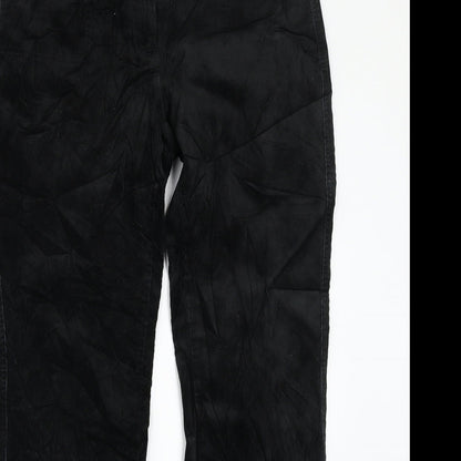 Womens UK Size 14 NEXT Regular Fit  Black Trousers