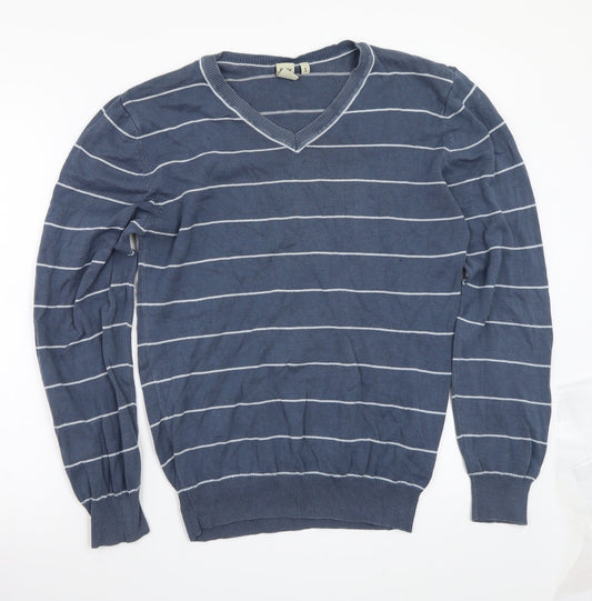 Easy Mens Blue   Pullover Jumper Size S