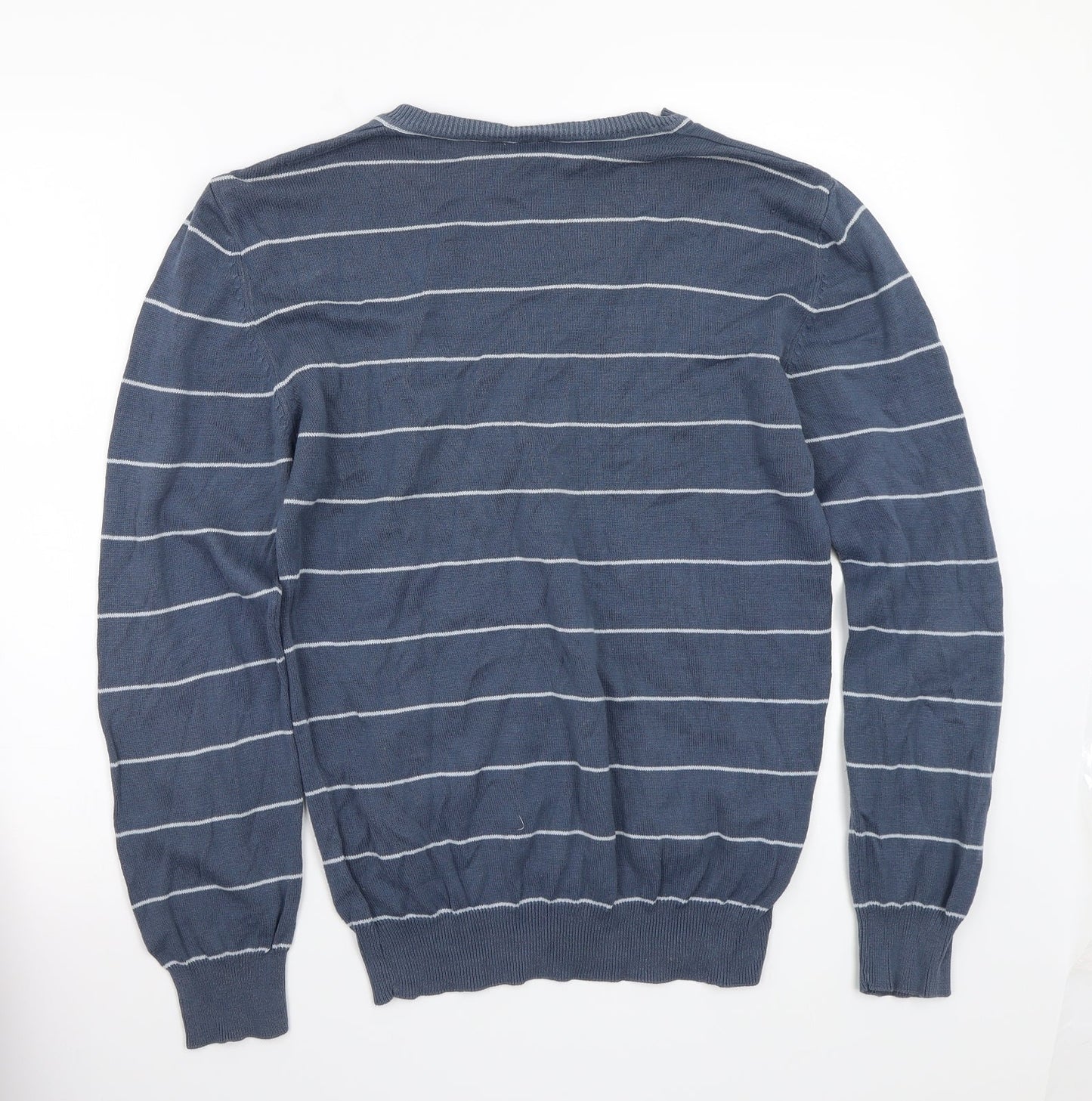 Easy Mens Blue   Pullover Jumper Size S