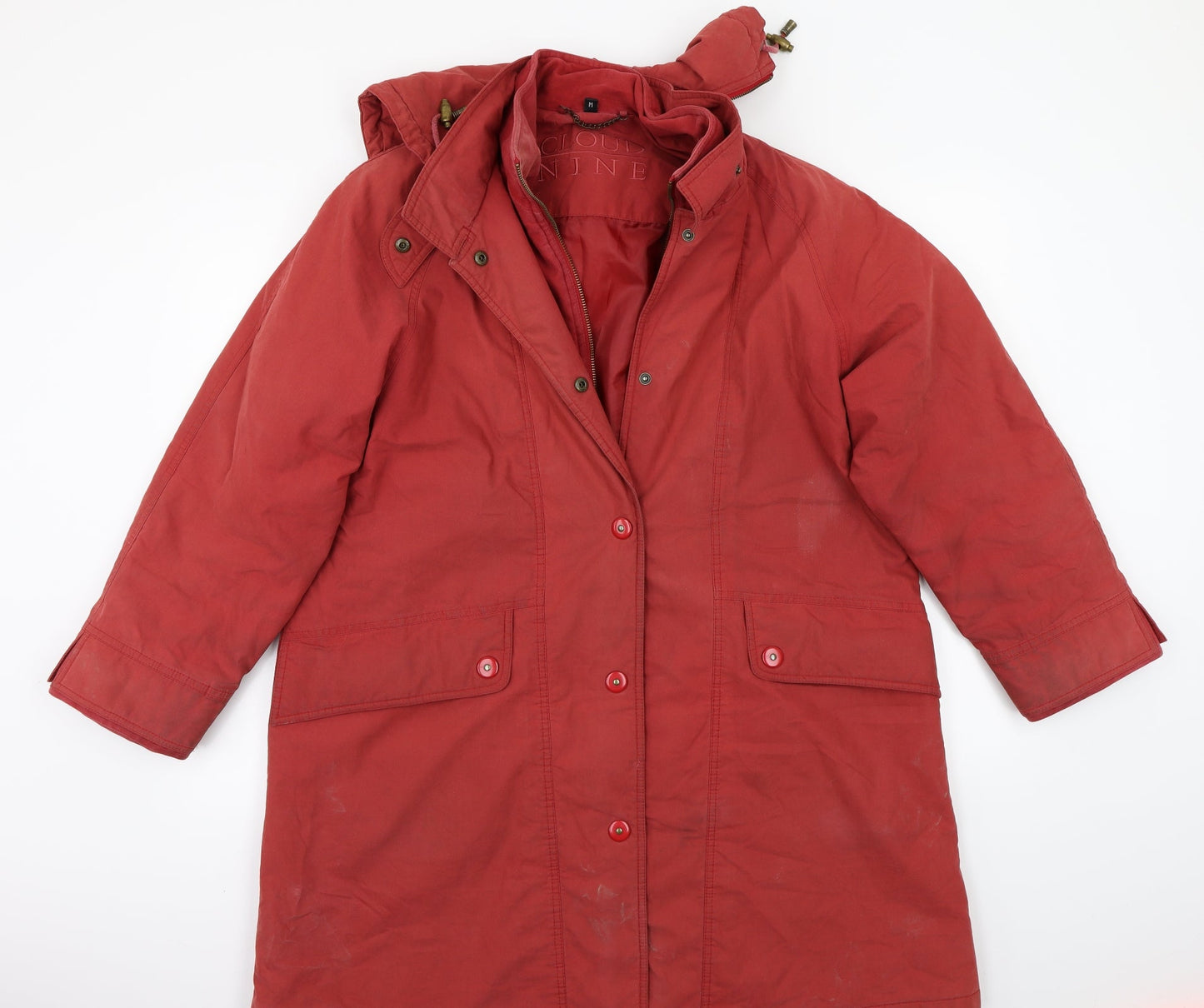 Womens UK Size M Cloud Nine Red Jacket