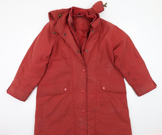Cloud Nine Womens Red   Jacket Coat Size M