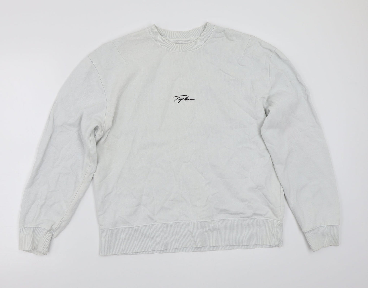Topman Womens White   Pullover Jumper Size XS