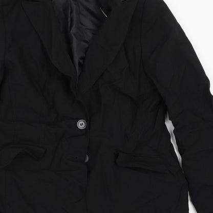 Dorothy Perkins Womens Black   Jacket Blazer Size 14