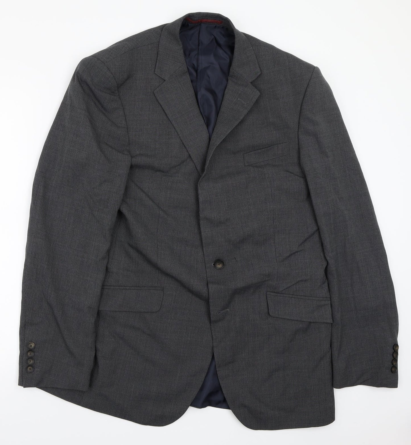 Mens UK Size 42 Marks and Spencer Regular Grey Suit Jacket