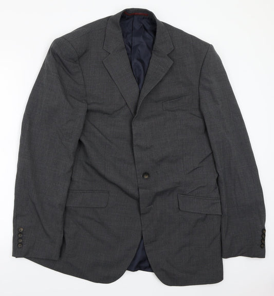 Mens UK Size 42 Marks and Spencer Regular Grey Suit Jacket