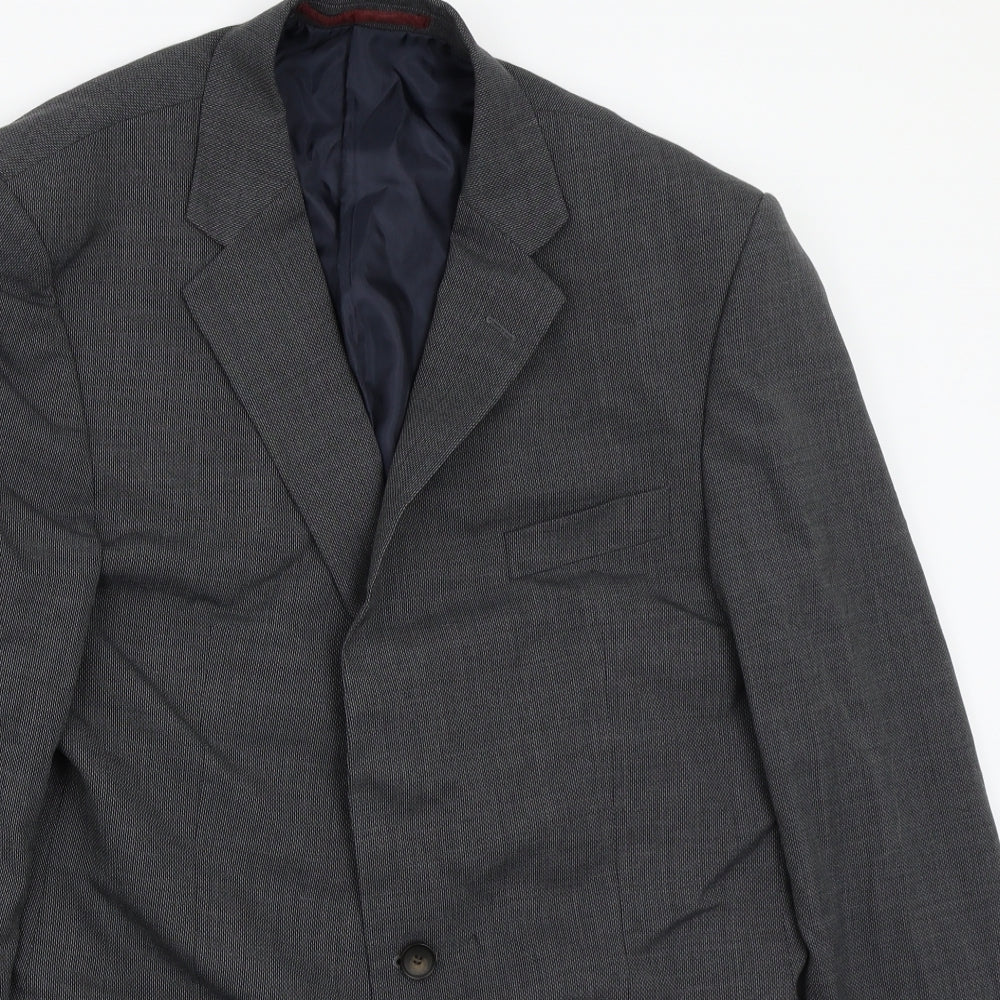 Mens UK Size 42 Marks and Spencer Regular Grey Suit Jacket