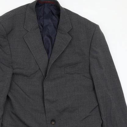 Mens UK Size 42 Marks and Spencer Regular Grey Suit Jacket
