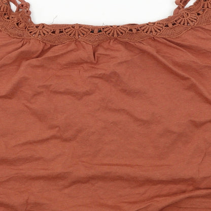 New Look  Womens Brown   Basic Blouse Size 14