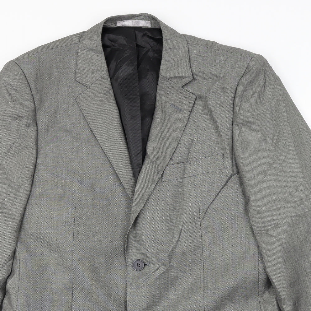 butler&webb Mens Grey   Jacket Blazer Size 38