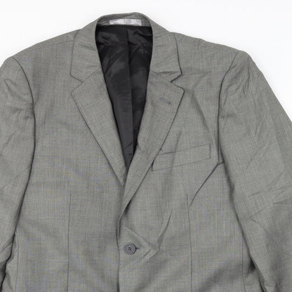 butler&webb Mens Grey   Jacket Blazer Size 38