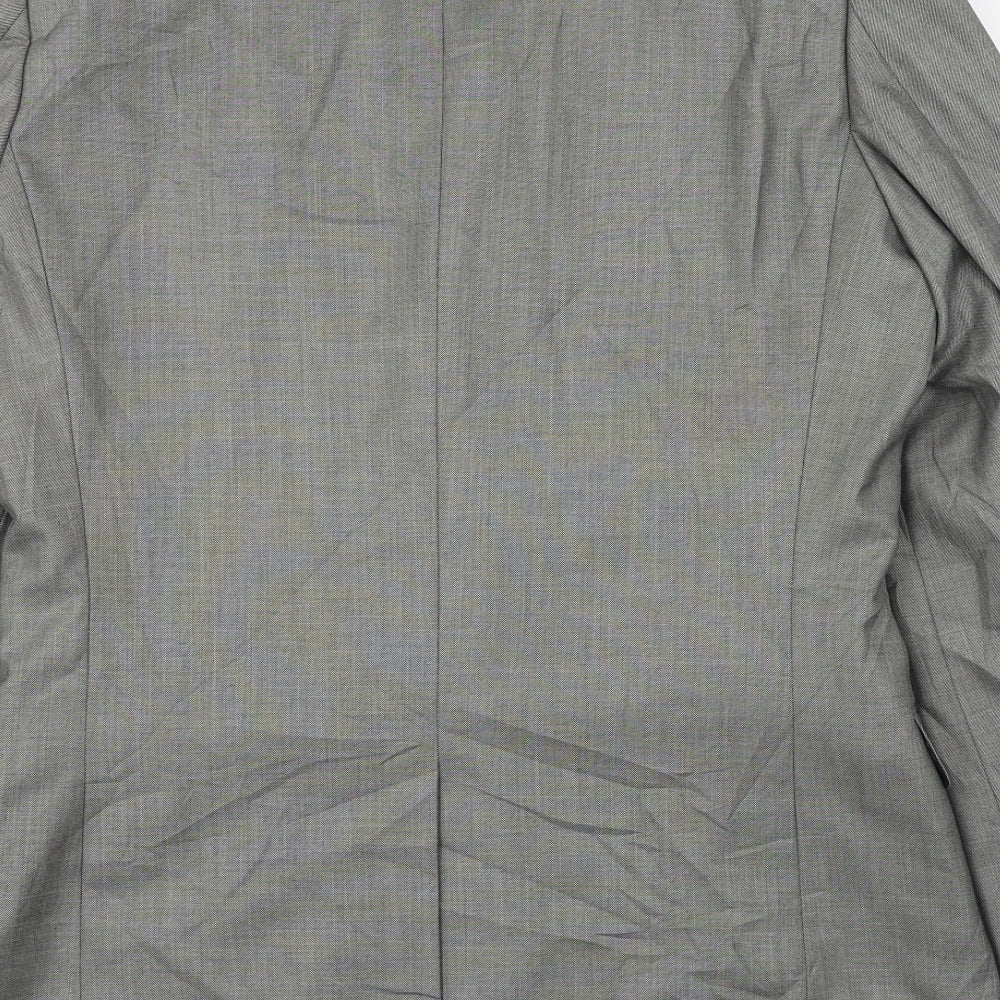 butler&webb Mens Grey   Jacket Blazer Size 38
