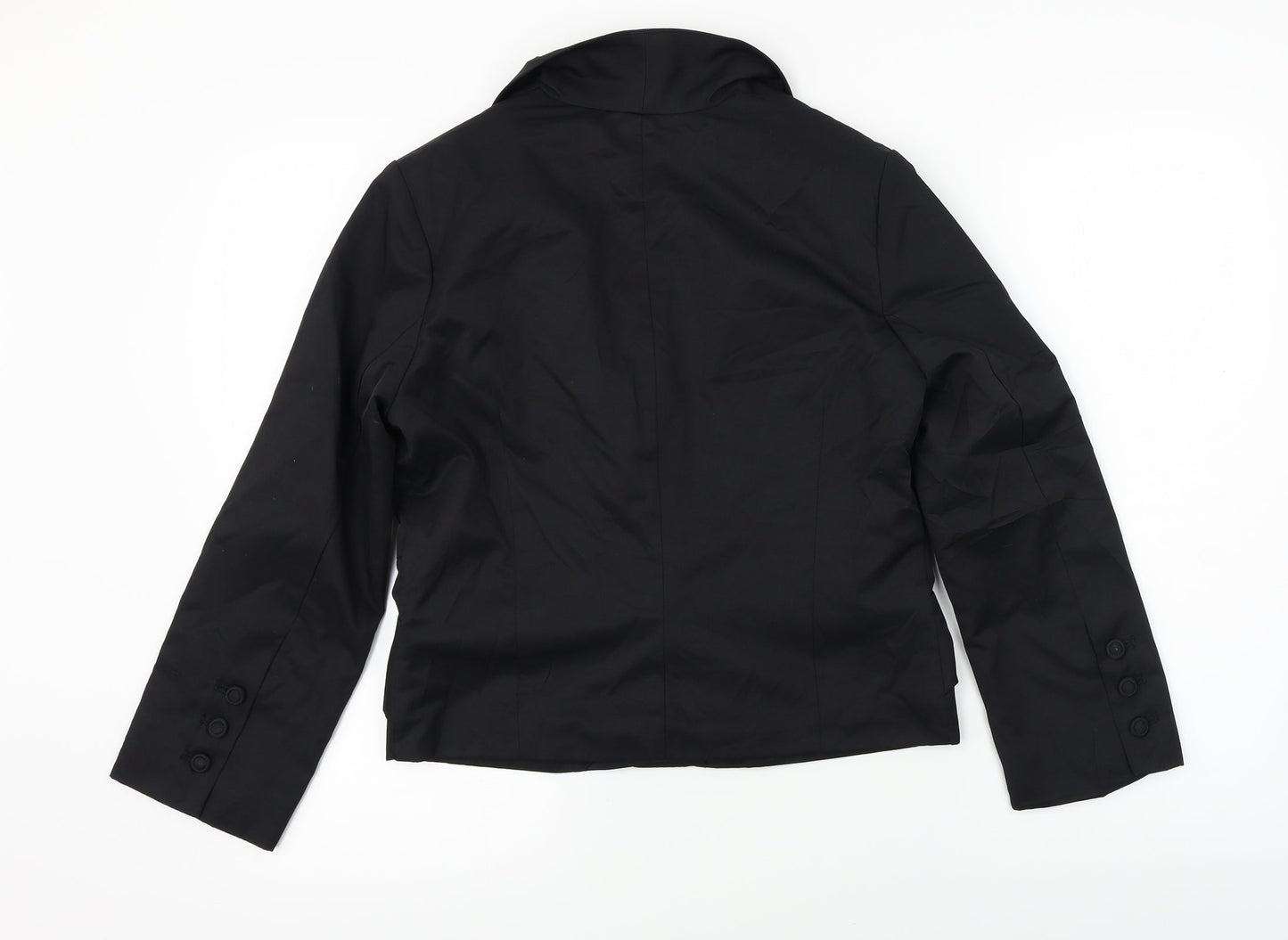 H&M  Womens Black   Jacket Blazer Size S