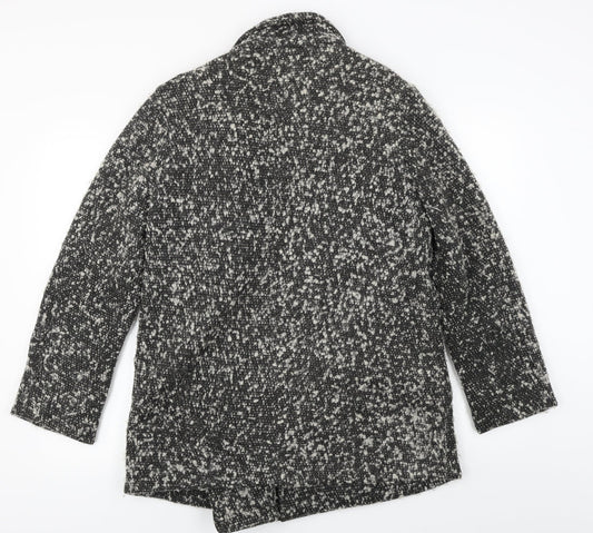 Indigo  Womens Grey   Jacket Coat Size 12  - lining slightly torn