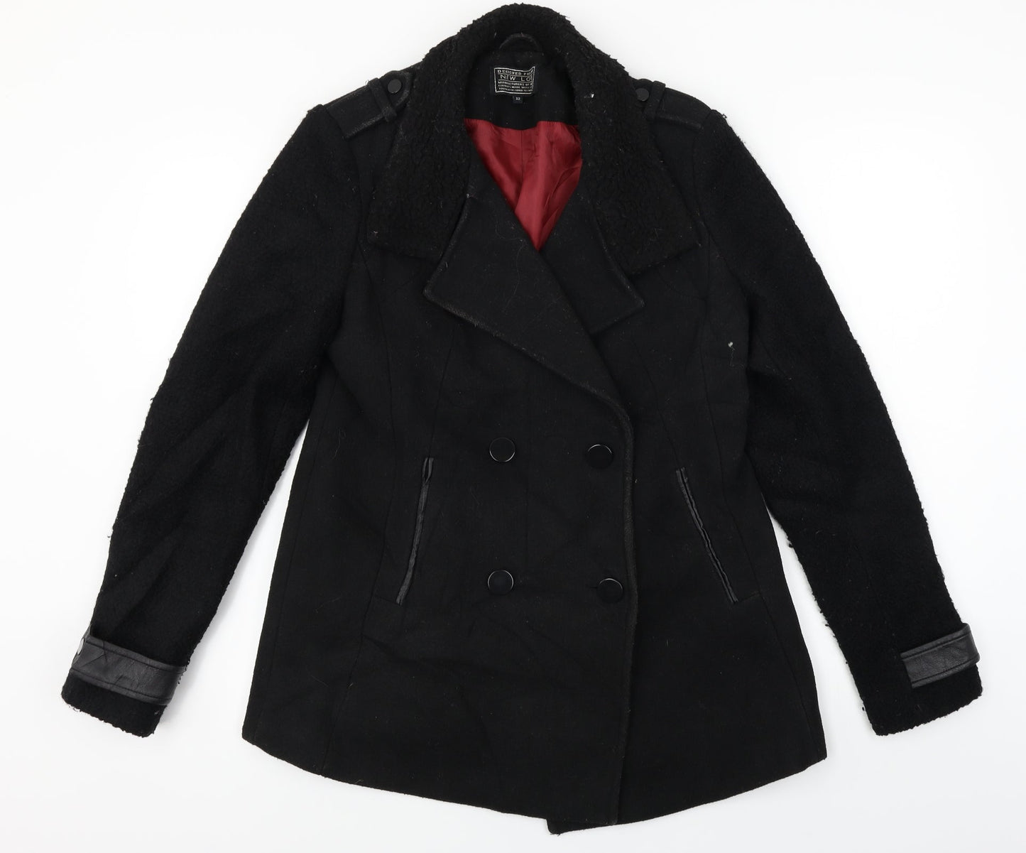 Womens UK Size 12 New Look Black Jacket