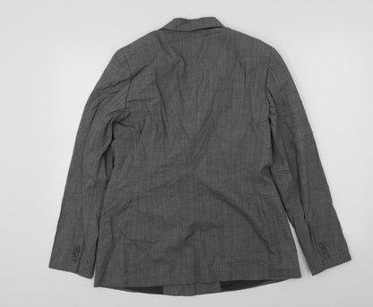 Linea  Womens Grey   Jacket Blazer Size 12