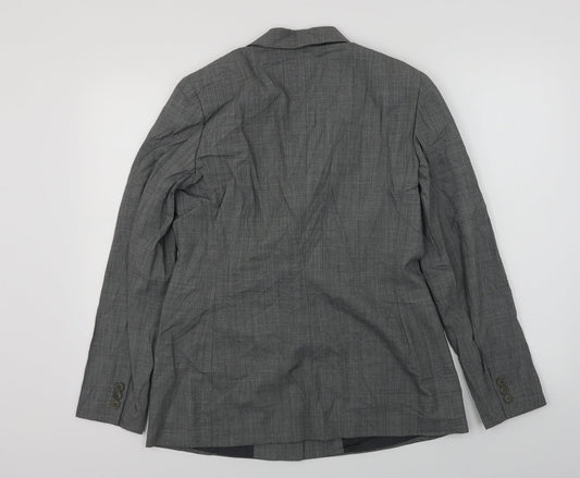Linea  Womens Grey   Jacket Blazer Size 12