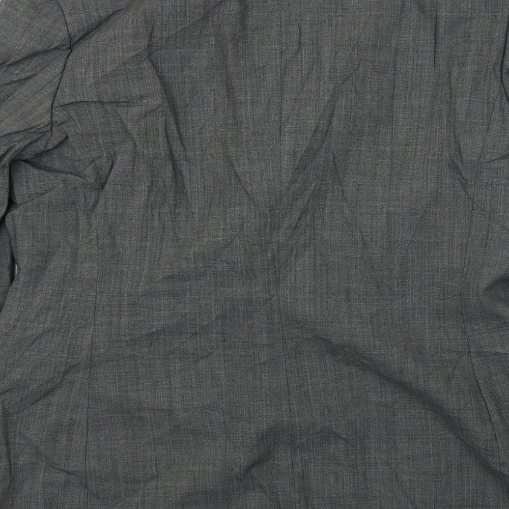 Linea  Womens Grey   Jacket Blazer Size 12