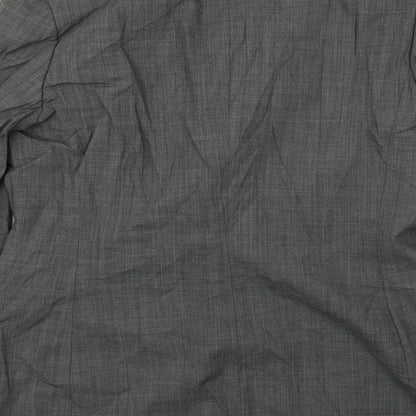 Linea  Womens Grey   Jacket Blazer Size 12