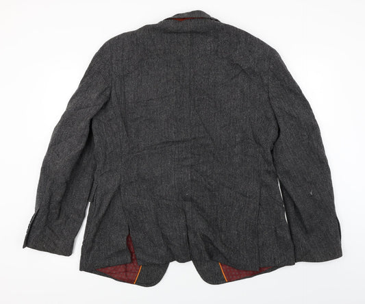 Mens UK Size 42 NEXT Regular Grey Suit Jacket