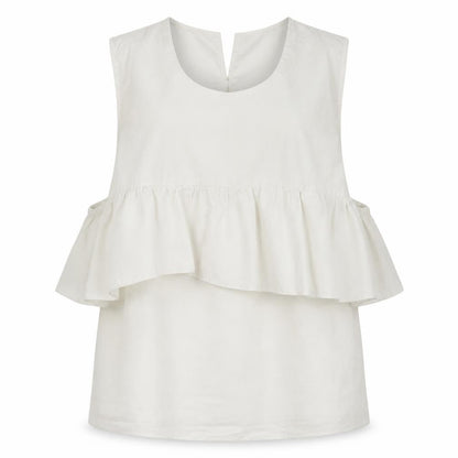 Womens UK Size 12 Atmosphere White Basic Blouse