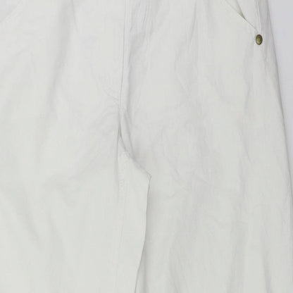 Kello  Womens White   Trousers  Size 28 in L21 in