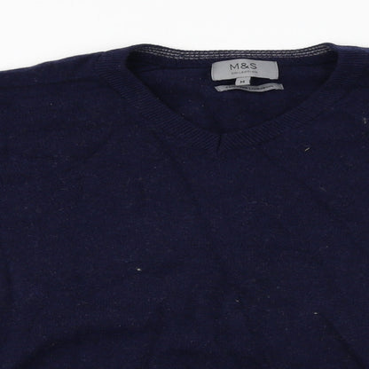 Marks and Spencer  Mens Blue   Pullover Jumper Size M
