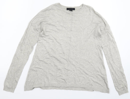 Atmosphere Womens Grey  Knit Pullover Jumper Size 12
