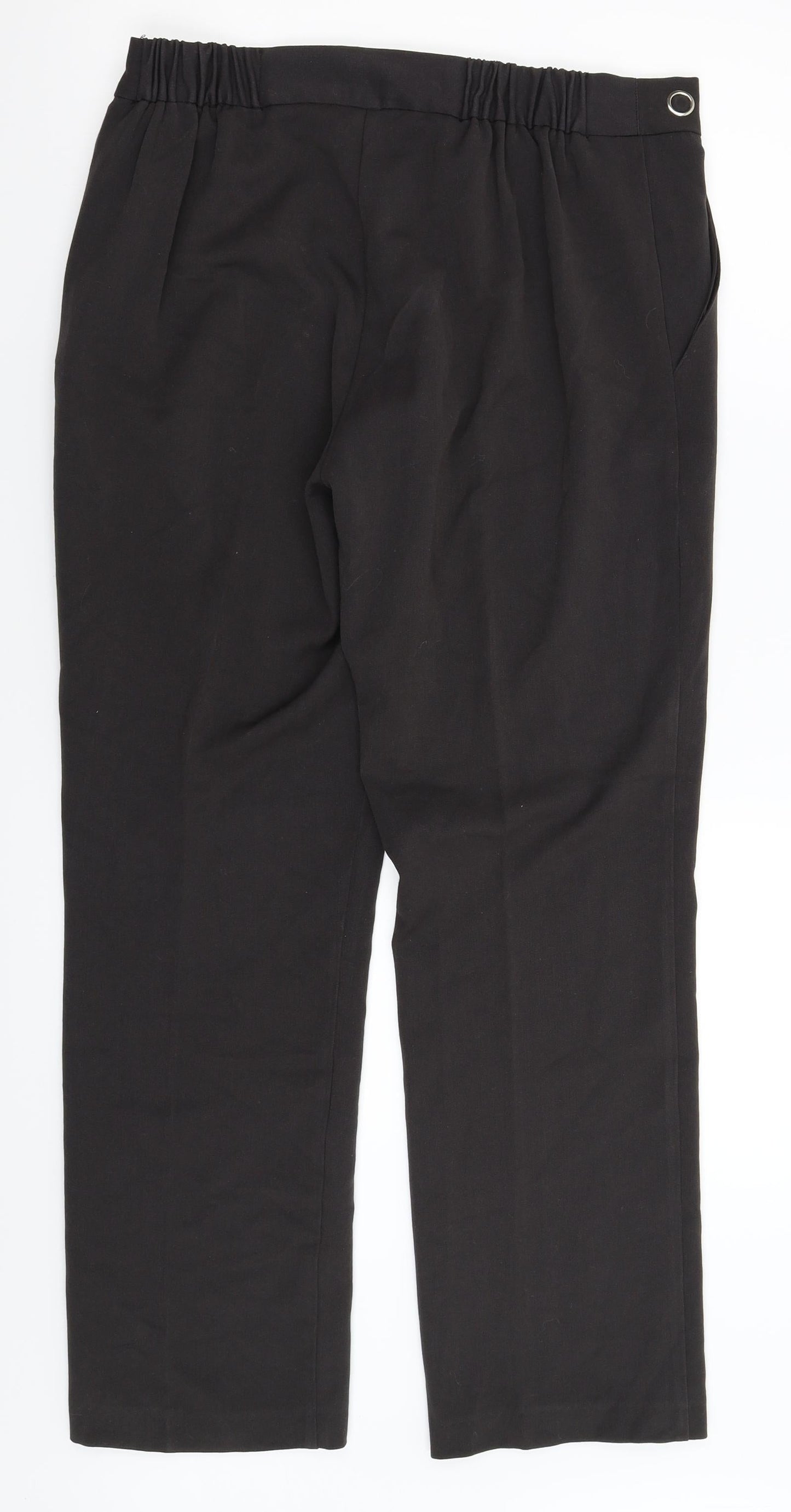 Womens UK Size 14 Anna Rose Regular Fit  Grey Trousers