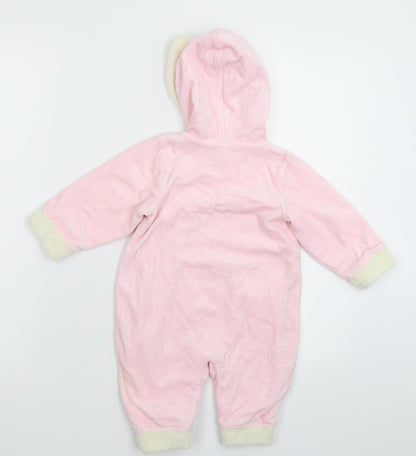 Chickee Duck Girls Pink   Coverall One-Piece Size 12 Months