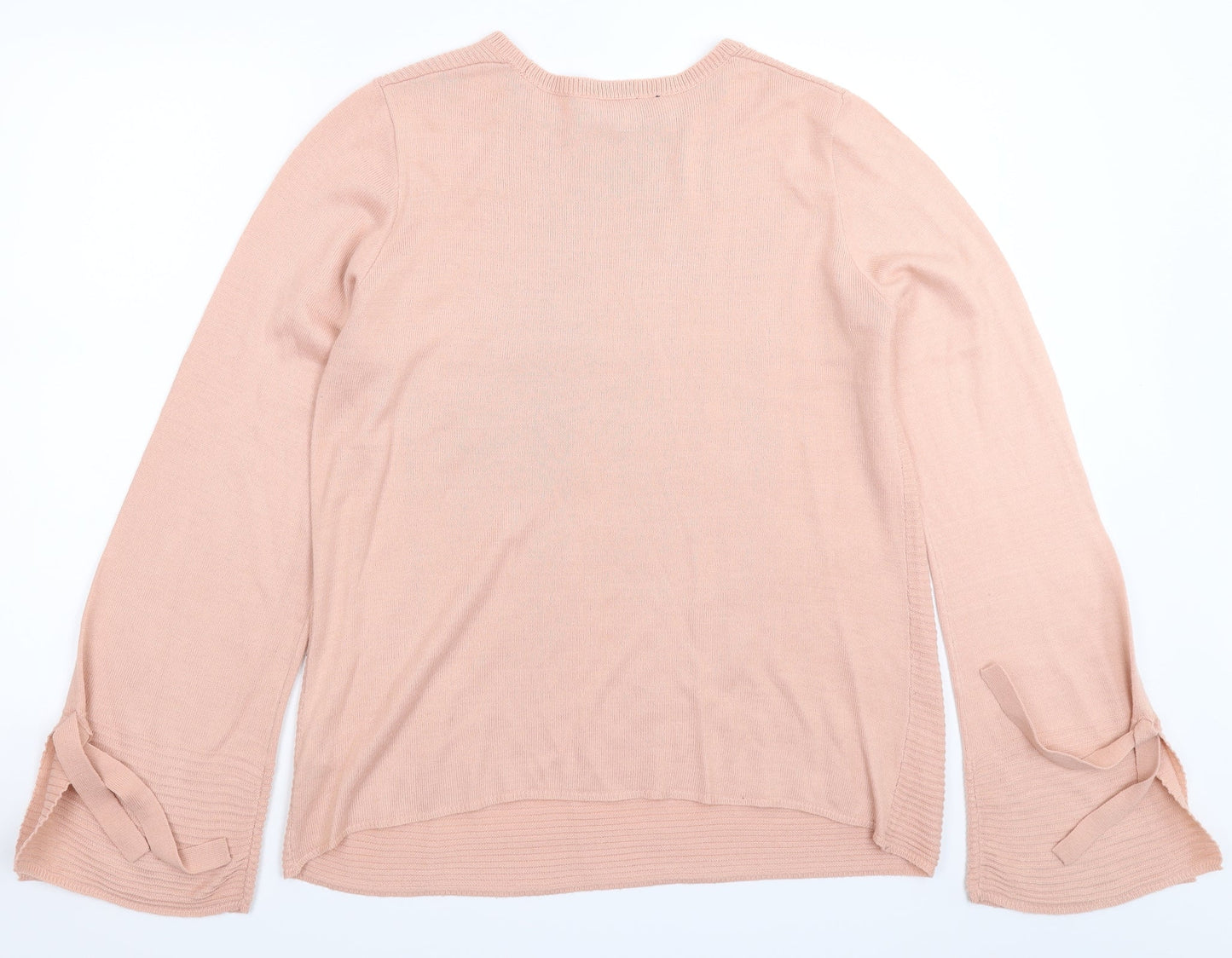 Dorothy Perkins Womens Pink  Knit Pullover Jumper Size 14