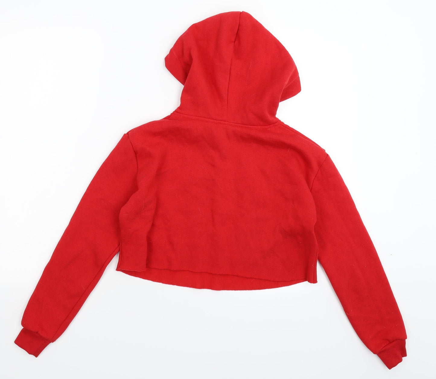 New Look Girls Red   Pullover Hoodie Size 10 Years
