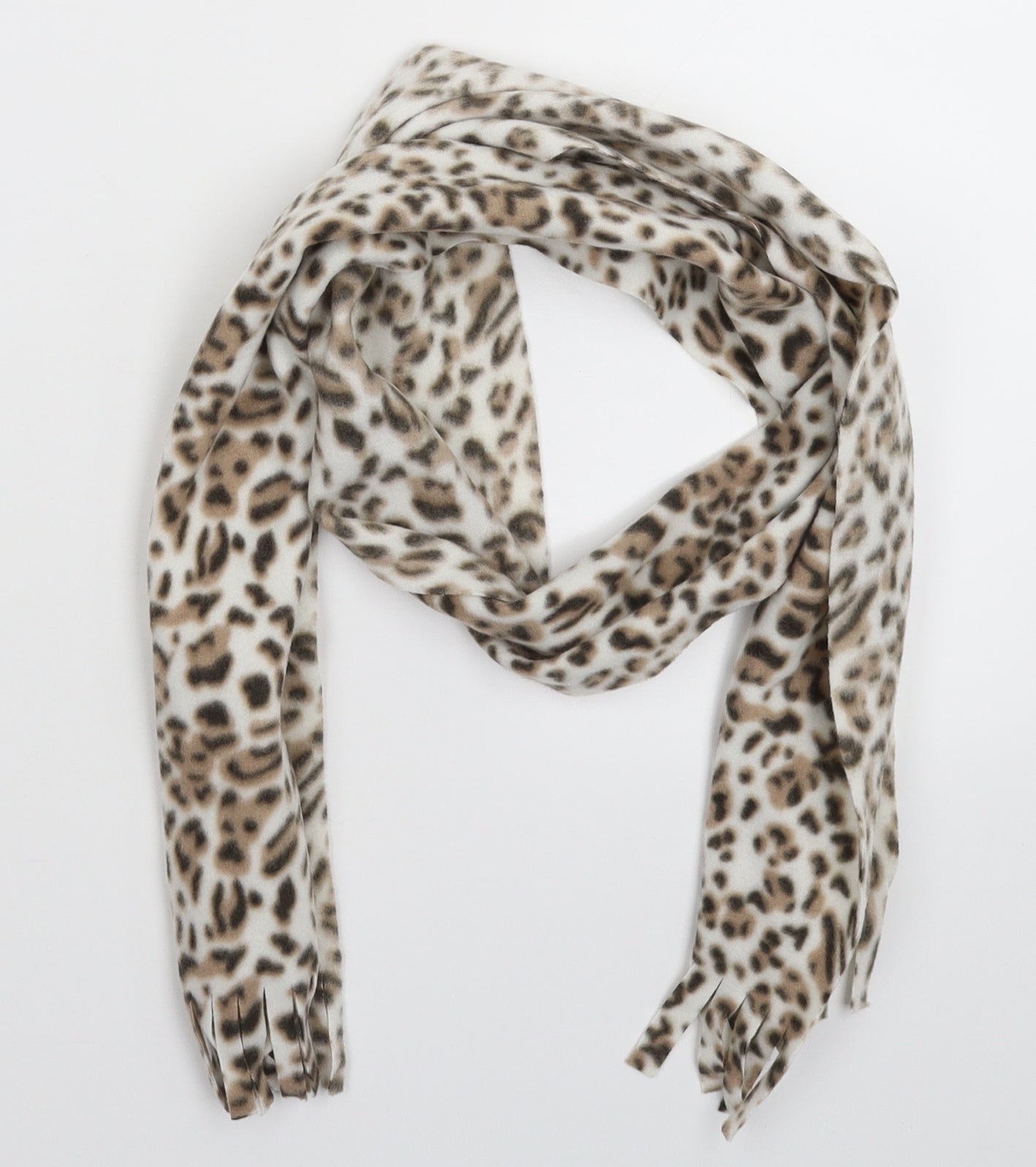 Preworn Womens Multicoloured Animal Print   Scarf