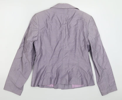 Wallis Womens Purple   Jacket Suit Jacket Size 14