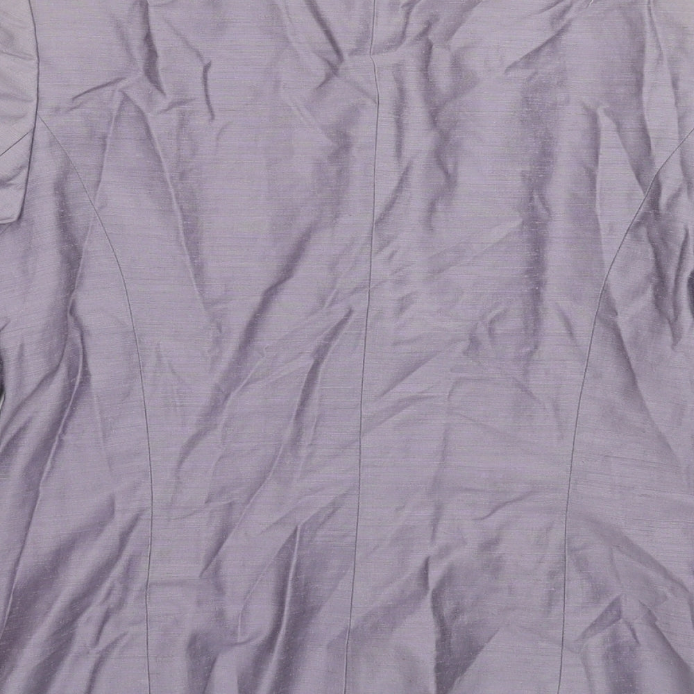Wallis Womens Purple   Jacket Suit Jacket Size 14