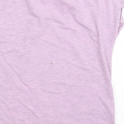 NEXT Girls Purple   Basic T-Shirt Size 5 Years  - Star Wars