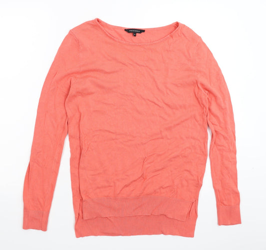 Peacocks Womens Pink  Knit Pullover Jumper Size 12