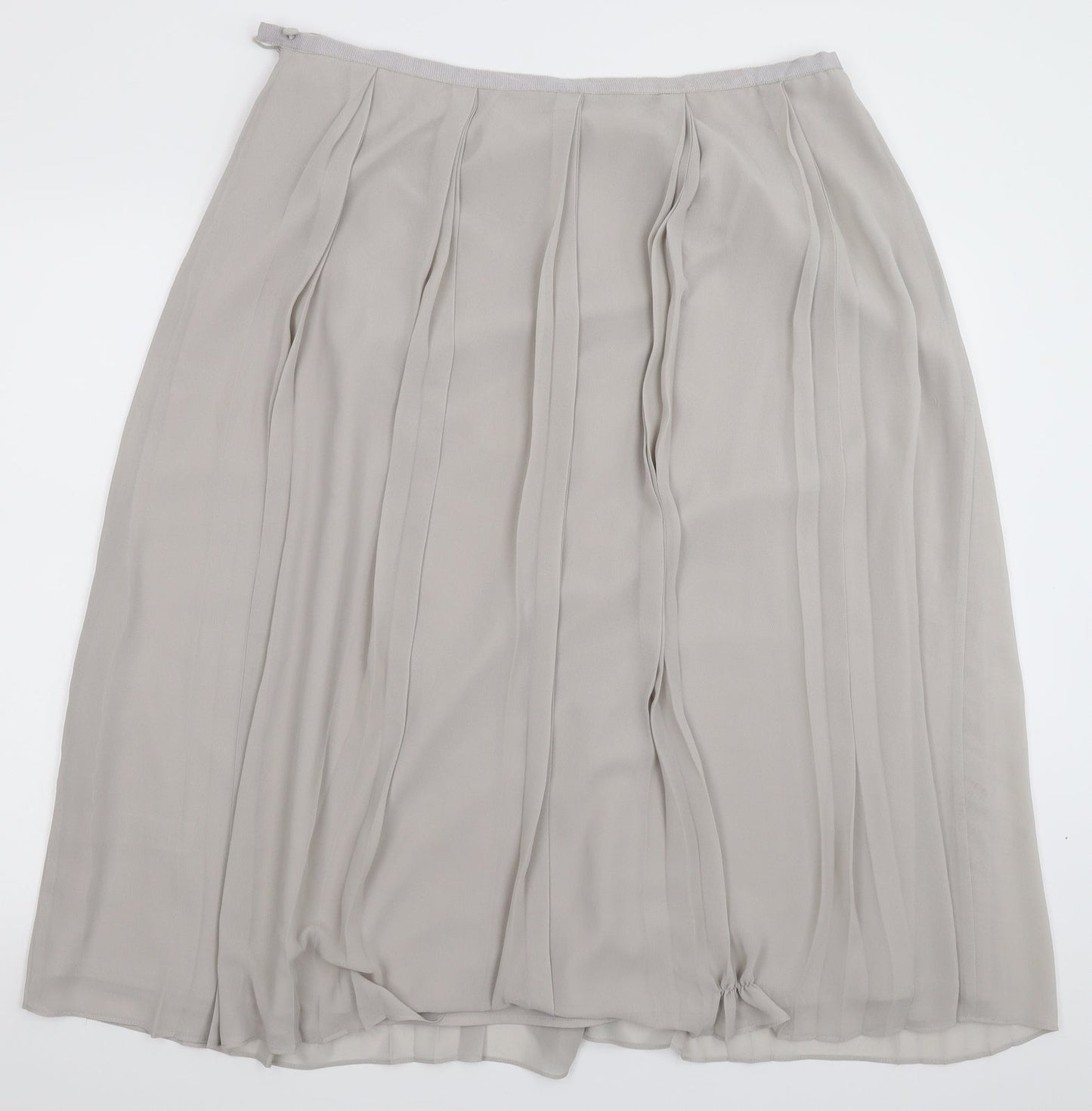 Jacques Vert Womens Grey   Maxi Skirt Size 18